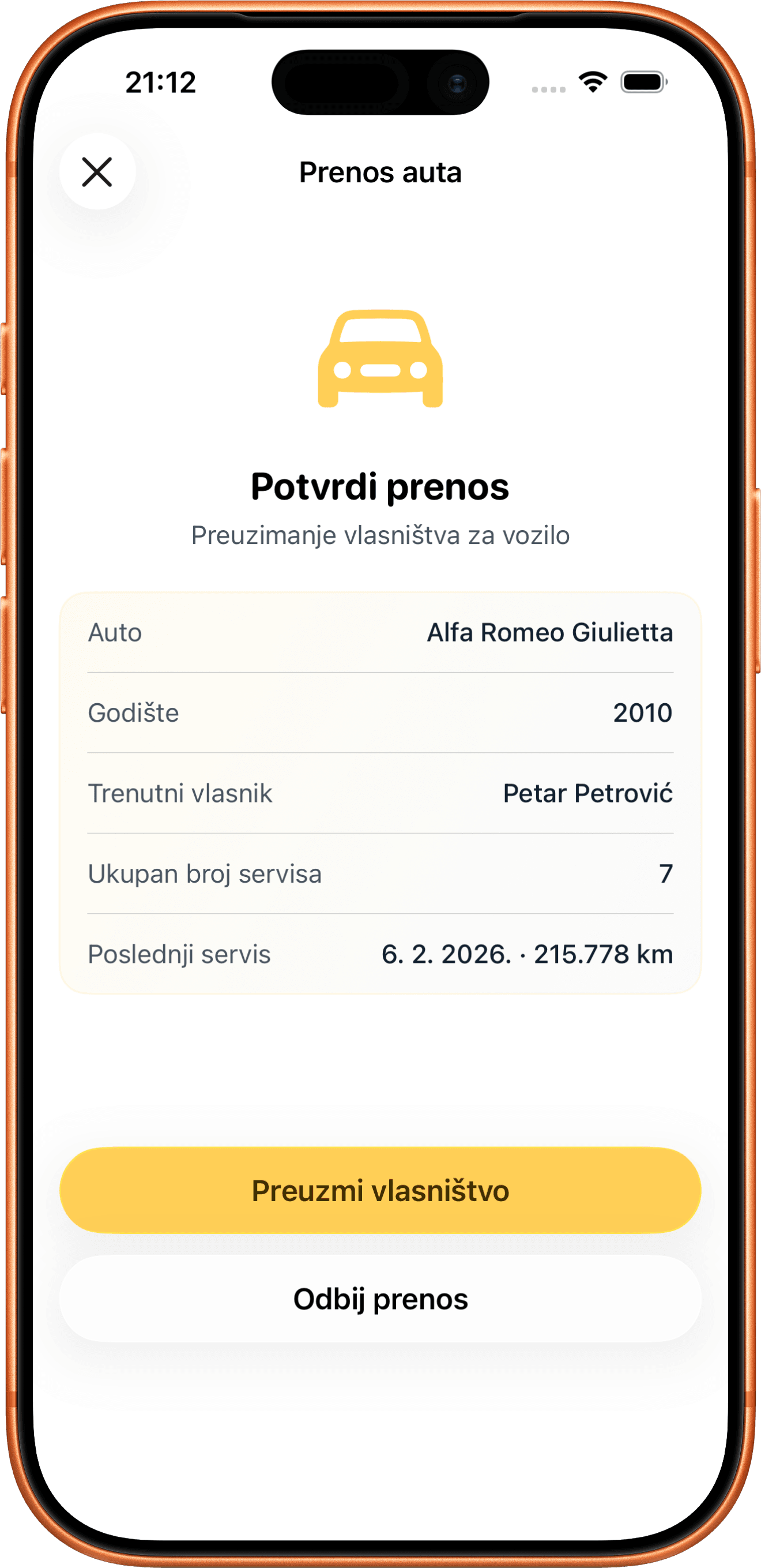 Prenos vlasništva